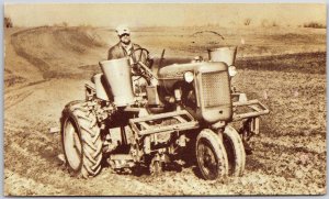 1946 Choice Of Farms Is Versatile Allis-Chalmers Model C Tractor Posted Postcard