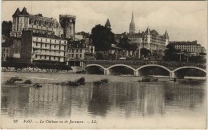 CPA PAU Le Chateau vu de Jurancon (1143265)