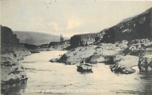 Postcard C-1909 Oregon Dalles & Columbia River AYPE Seal boat OR24-3129