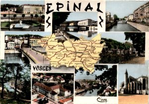 Epinal, Remiremont, Gerardmer, Plombieres-les-Bains, picturesque Postcard