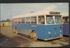 Transport Postcard - Buses - Stratford Blue 47 Signed For Banbury  A9873
