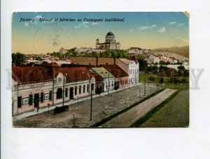 3174082 Slovakia PARKANY Sturovo Vintage RPPC military postage