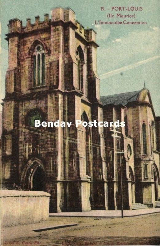 mauritius maurice, PORT LOUIS, Immaculate Conception Church (1920s)