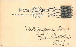 Franklin Falls NH Central Street Store Front's 1905 RPPC Postcard