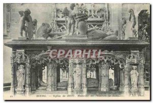 Old Postcard Bourg Brou Church Mausoleum of Philibert le Beau