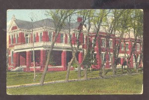 GREAT BEND KANSAS ROSE HOSPITAL BUILDING VINTAGE POSTCARD