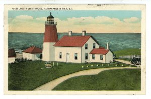 RI - Narragansett Pier. Point Judith Lighthouse