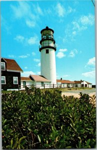 Highland Lighthouse, North Truro, Cape Cod, MA Vintage Postcard E77