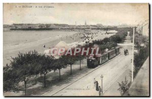 Old Postcard Tramway Rouen theft & # 39oiseau