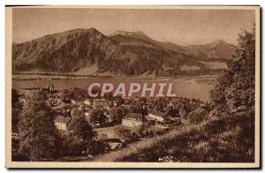 Old Postcard Tegernsee Und Mit Hirshberg Kampen