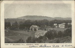 Ashfield MA Belding's Hill c1910 Postcard