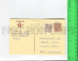 466507 Belgium 1980 Postage meter real posted special cancellation Stationery