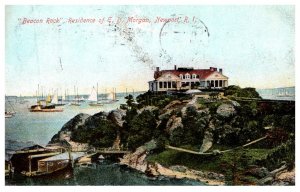 Rhode Island Newport , Beacon Rock , residence of E.D.Morgan