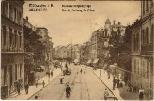 CPA MULHOUSE Rue de Faubourg (805981)