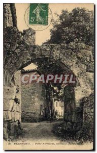 Postcard Old Door old Perigueux Textual Normande