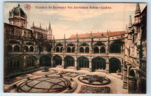 Claustro Do Convento dos Jeronimos Belem LISBOA Portugal Postcard