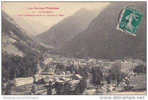 France Cauterets Vue generale Prise du Mamelon Vert 1908