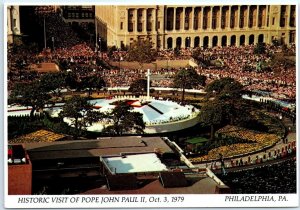 Postcard - Historic Visit Of Pope John Paul II - Philadelphia, Pennsylvania