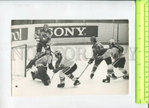 434615 CANADA in USSR 1970-years ice hockey Old TASS photo