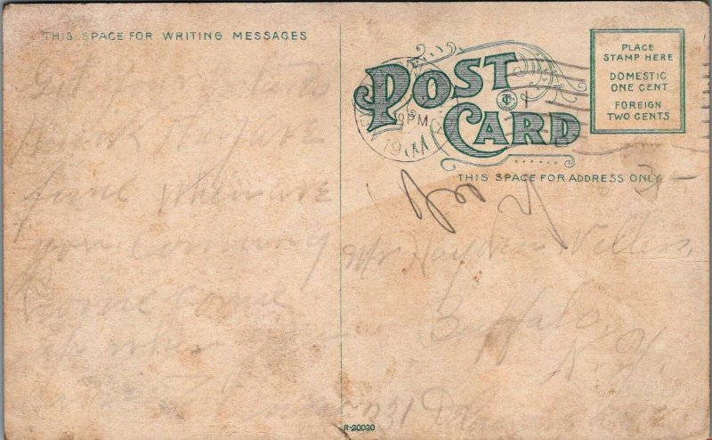 Postcard Aluminum Company of America New Kensington PA 1911