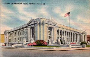 Tennessee Memphis Shelby County Court House 1945