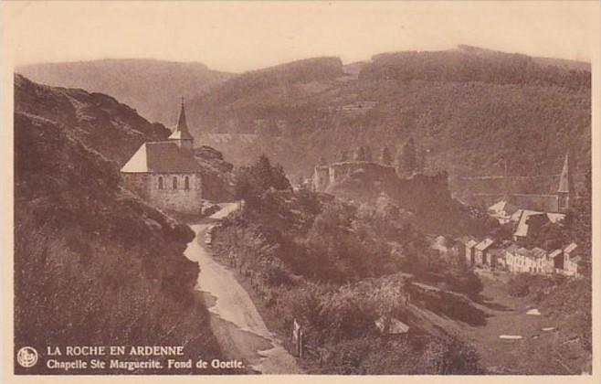 Belgium La Roche En Ardenne Chapelle St Marguerite Fond de Goette