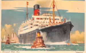 Cunard White Star, Samaria Ship Unused 