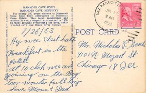 Mammoth Cave Hotel Mammoth Cave KY