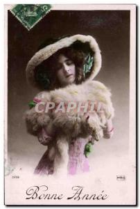 Old Postcard Fantaisie Fur