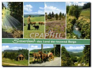 Postcard Modern Sauerland das Land der tausend Berge