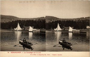CPA GÉRARDMER Le Canotage sur le Lac (402443)
