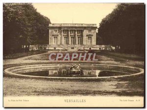 Postcard Old Large Format Versailles Palace Petit Trianon 28 * 21 cm