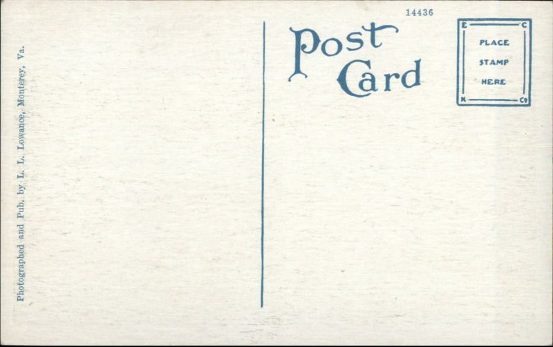 Monterey VA General View c1920 Postcard