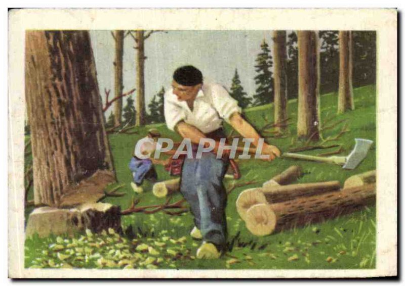 Image Series Educational The Metiers The Woodman Wood was the first material ...