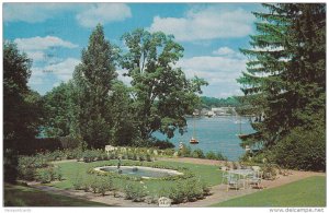 Garden View Overlooking Skaneateles Lake, SKANEATELES, New York, PU-1961