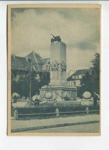 480220 USSR 1948 Lithuania Klaipeda monument to soldiers-liberators postcard