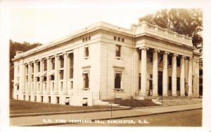Manchester New Hampshire Fire Insurance Company Building~c1930 RPPC-Postcard