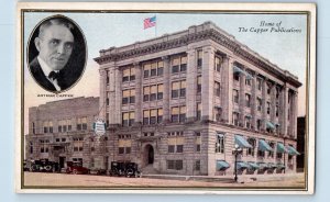 Davenport Iowa IA Postcard Home Capper Publications Arthur Capper Embossed c1910