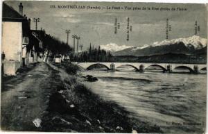 CPA MONTMELIAN - Le Pont Vue prise de la Rive droite de l'Isere (252190)