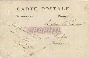 Old Postcard Paris the Place du Carrousel and the Louvre