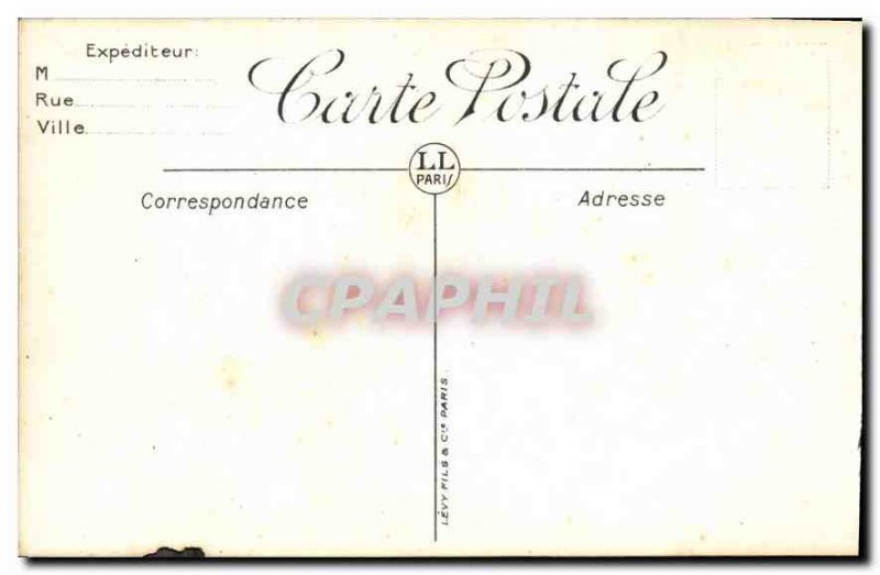 Old Postcard Lyon Place de la Republique Le Carnot Monument