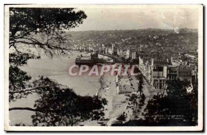 Nice Old Postcard General view taken from the castle