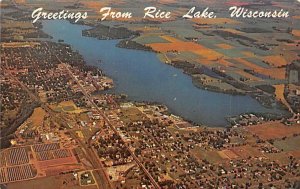 Greetings from - Rice Lake, Wisconsin WI  