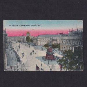GERMANY 1927, Postcard, Berlin Emperor Francis Joseph squere (Bebelplatz), Used