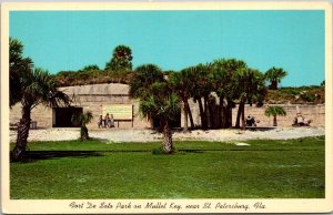 Florida St Petersburg Fort De Soto Park On Mullet Bay