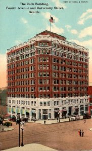 Washington Seattle The Cobb Building Fourth Avenue and University Street Curt...