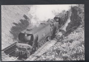 Railway Postcard - Engine Nos.24065 & 34075 With a Train From Waterloo  T8220