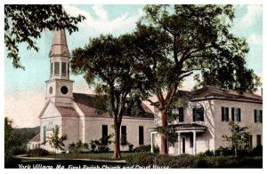 Maine  York Village  First Parish Church and Court House