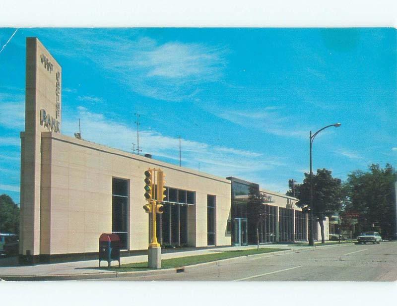 Pre-1980 BANK BUILDING Racine Wisconsin WI E4824