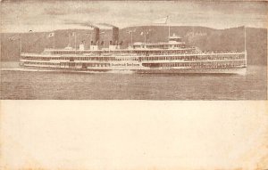 Steamship River Boat Unused 